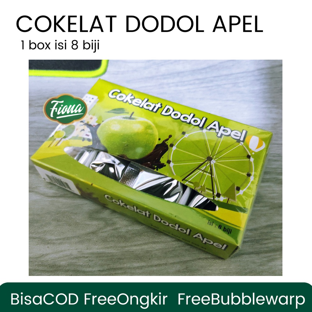 

FLASH SALE Cokelat Dodol Buah Apel Strawberry Oleh2 Khas Malang Batu