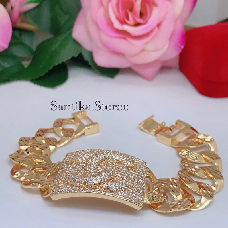 Gelang Jumbo Wanita Perhiasan Aksesoris Xuping Titanium