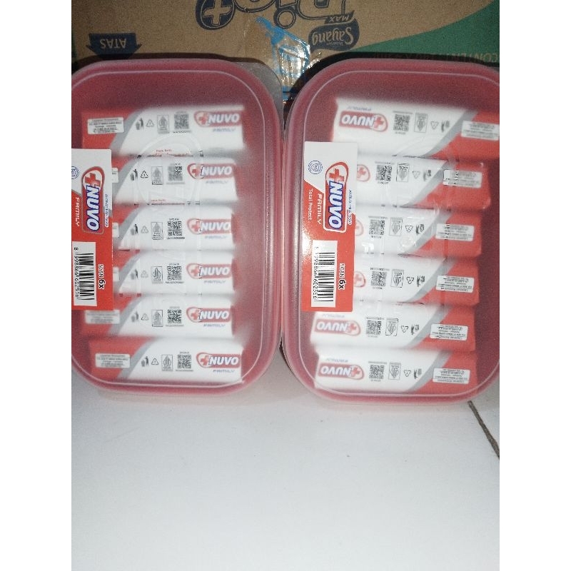 NUVO sabun tepak isi 6pcs