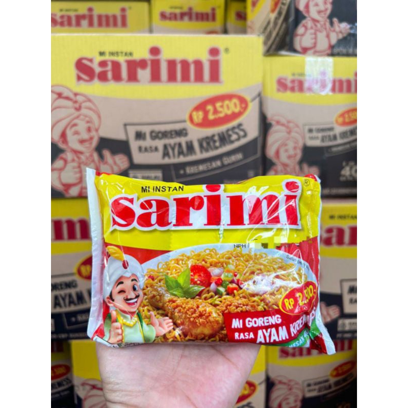 

mie sarimi goreng kremes