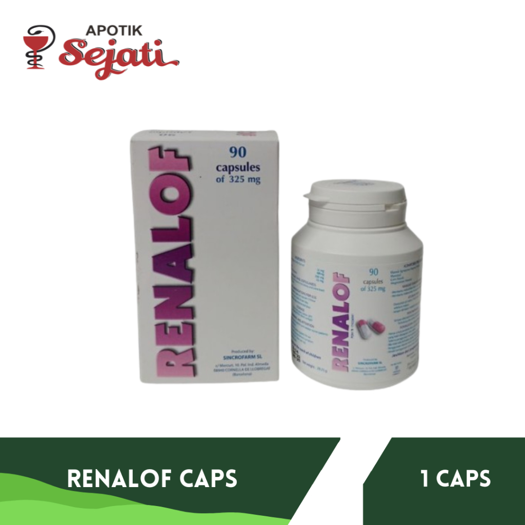 RENALOF 325 MG 1 CAPS/MEMBANTU MELURUHKAN BATU URIN DI GINJAL