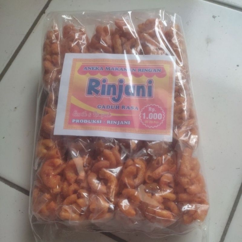 

Makaroni Rinjani renyah pedas