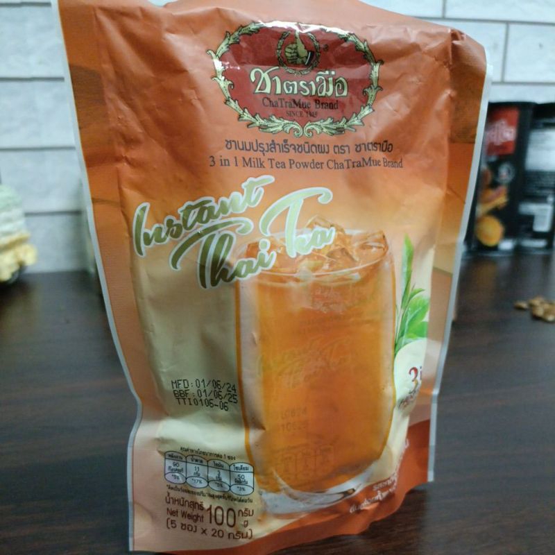 

Thai tea ChaTraMue instan BKK jastip