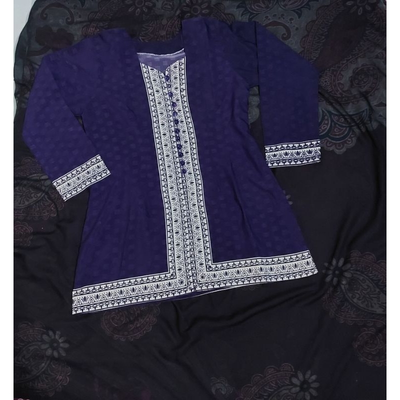 Kebaya Vintage Bahan (Emboss timbul pada kain)