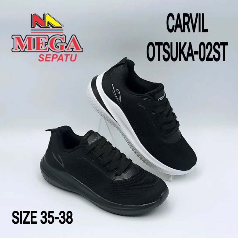 SEPATU SEKOLAH ANAK SMP TERBARU MEREK CARVIL OTSUKA-02ST