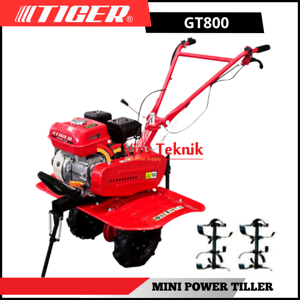 Mesin Traktor Sawah Bajak Mini Traktor Mini Tiller GT800 TIGER GT 800