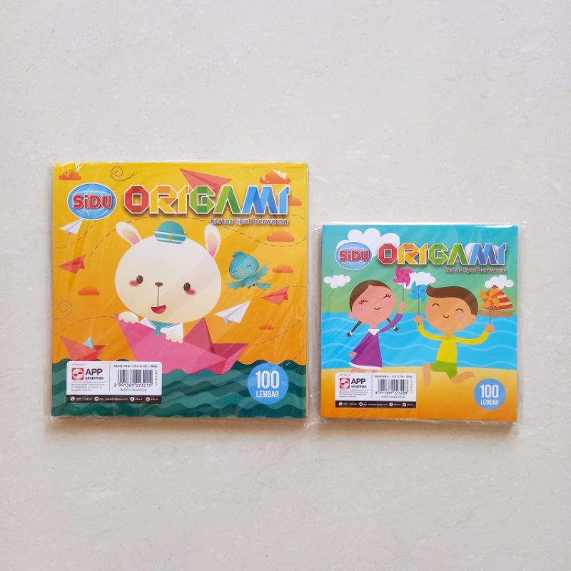 

[ ISI 100 LEMBAR ] Kertas Lipat Origami Sinar Dunia SIDU