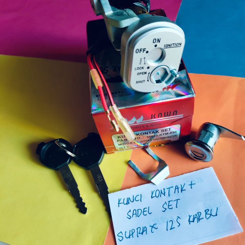 KUNCI KONTAK SUPRA X 125 KARBU.