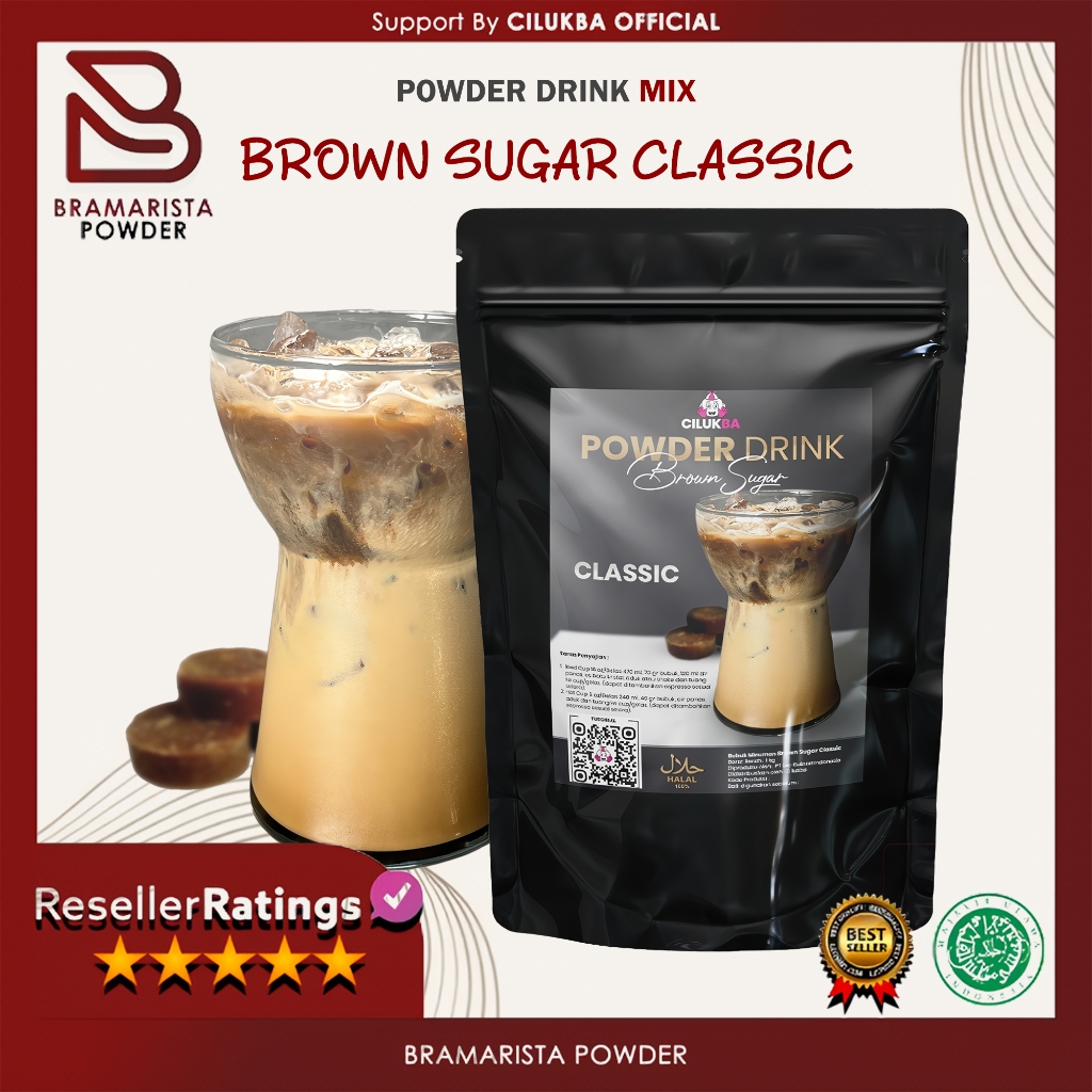 

Cilukba Bubuk Minuman Rasa Brown Sugar Classic 1 kg