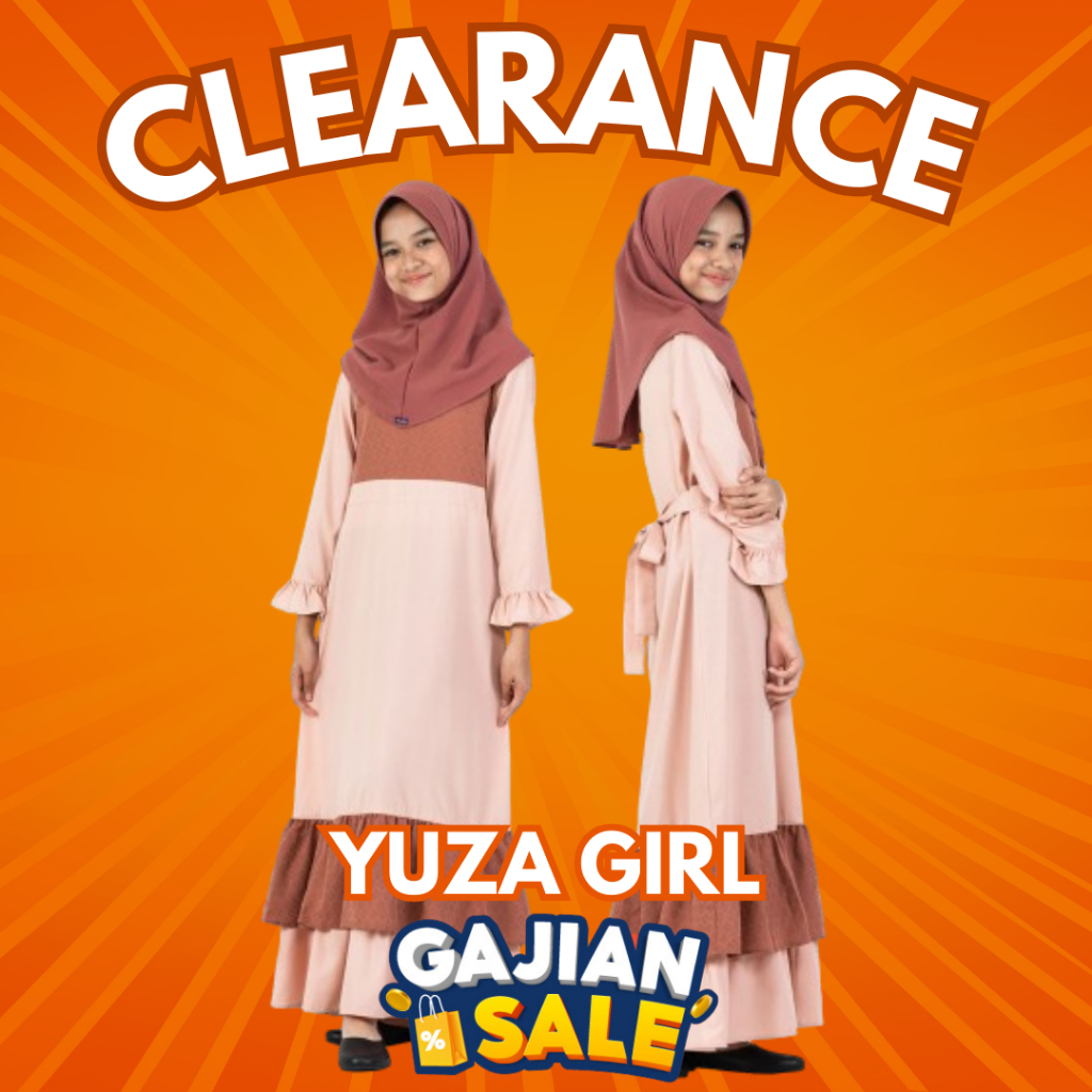 Baju Gamis Anak Perempuan Elzatta Yuza Girl