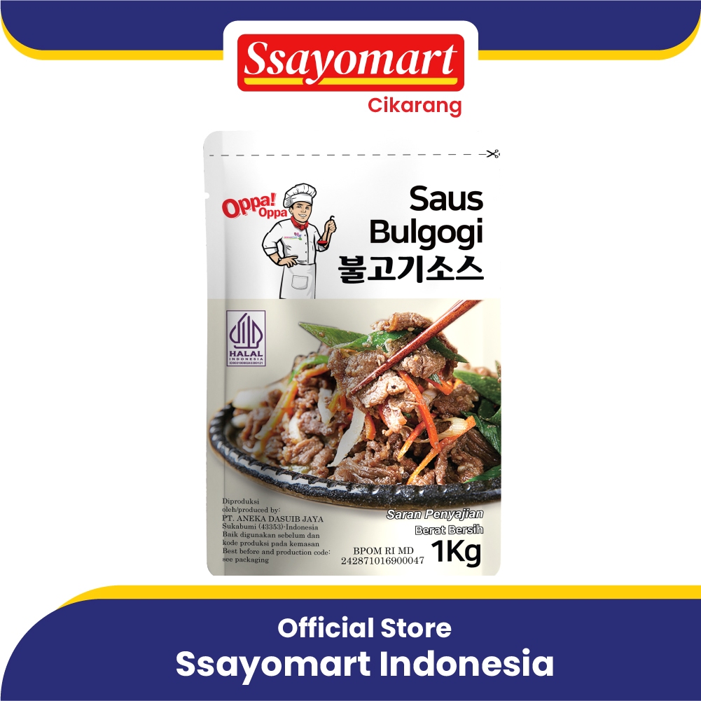 Saus bulgogi korea 1Kg/ Sauce bulgogi saus daging BBQ STEAK