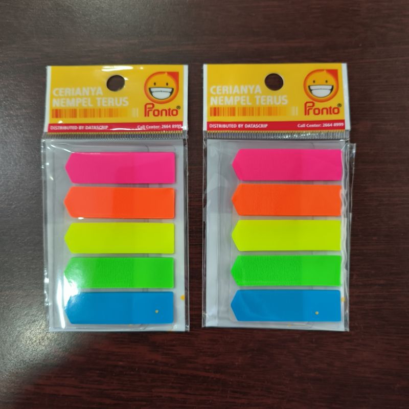 

Pronto Sticknotes Neon Film Arrow Indexer ( 12 x 48 mm )