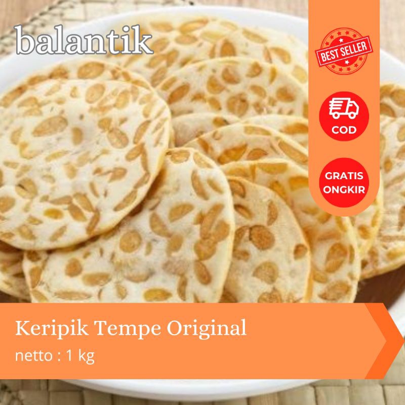 

Keripik Tempe Original 1 kg