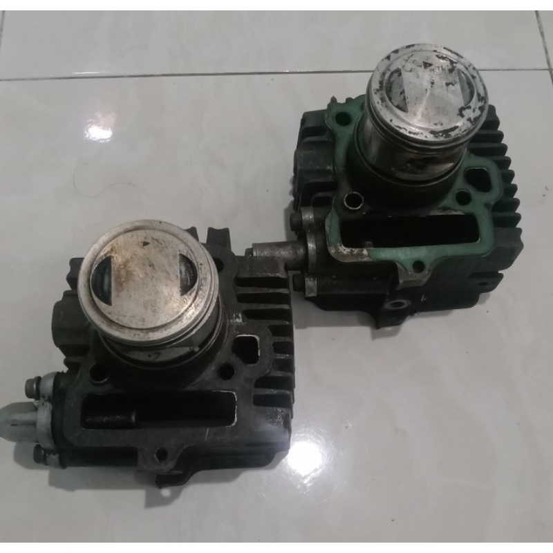 BLOK BORING PISTON SEHER BLOK SUZUKI SHOGUN KEBO 110 SHOGUN R NEW 110 ORIGINAL COPOTAN