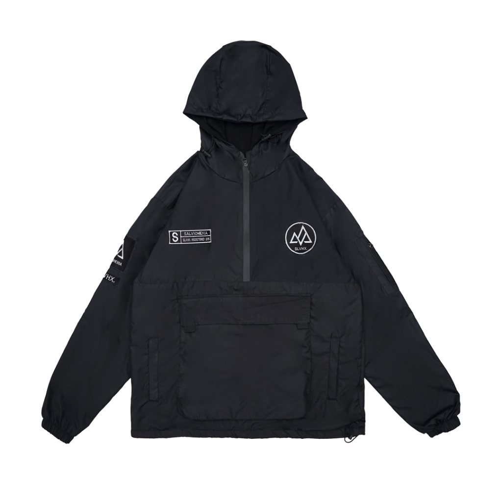 Zade Supply Cagoule Jacket Valley Black