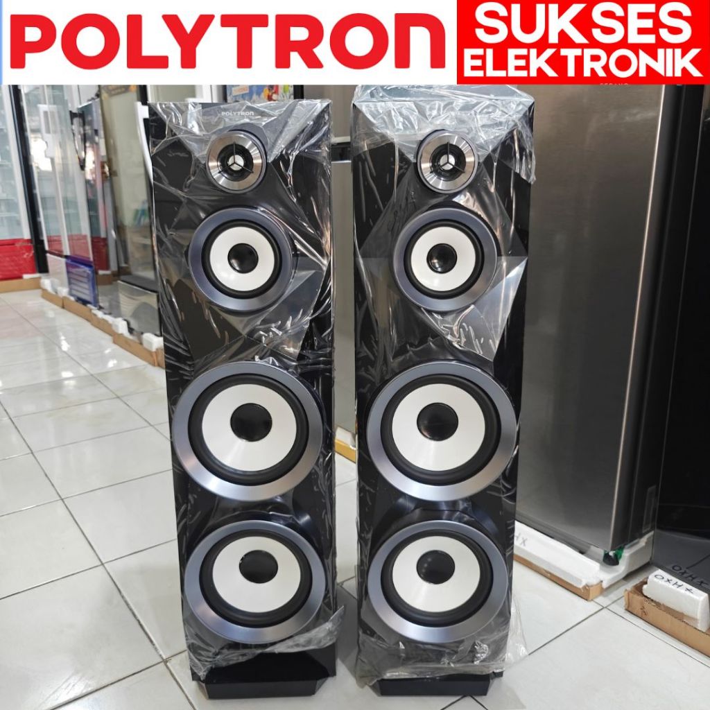 SPEAKER POLYTRON PAS-8BF22 AUDIO SALON AKTIF BLUETOOTH USB RADIO PAS 8BF22 8 BF 22 XBR SOUND