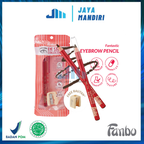 Fanbo Fantastic Eyebrow pencil - Pensil Alis+raut