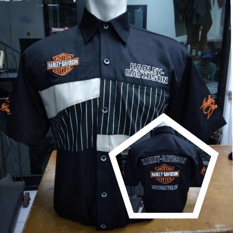 Kemeja Racing Kemeja Sport Kemeja Otomotif