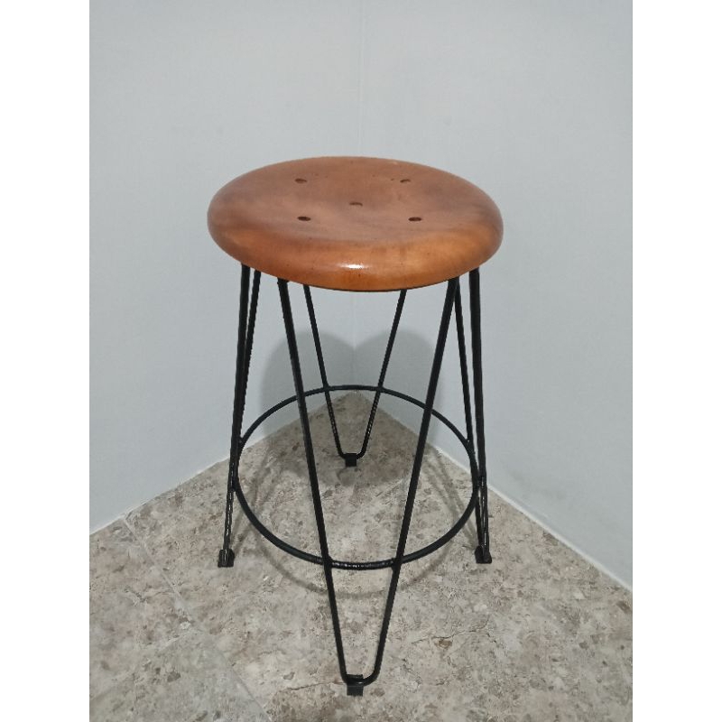 kursi bar/kursi cafe kaki 4 tinggi 50 cm