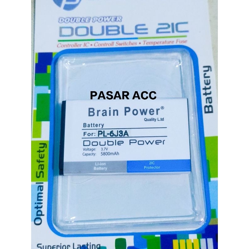 Baterai Polytron PL6J3A C283 C247 PL-6J3A Double Power