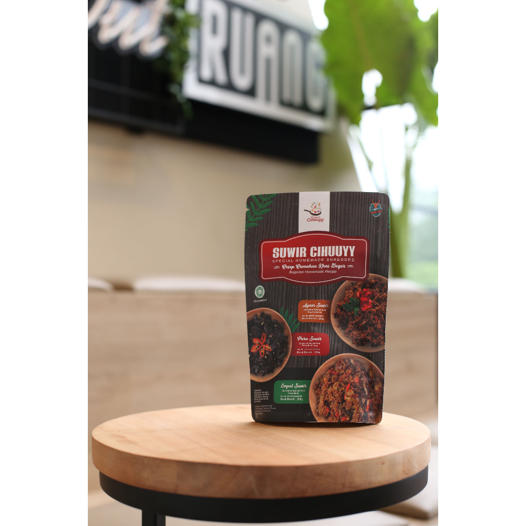 

Dapur Cihuuyy - Rendang Suwir Rawit 200gr
