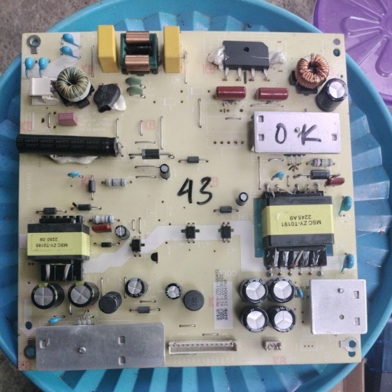 PSU POWER SUPLAY REGULATOR TV AQUA LE 43AQT6700UG 43AQT6700 UG