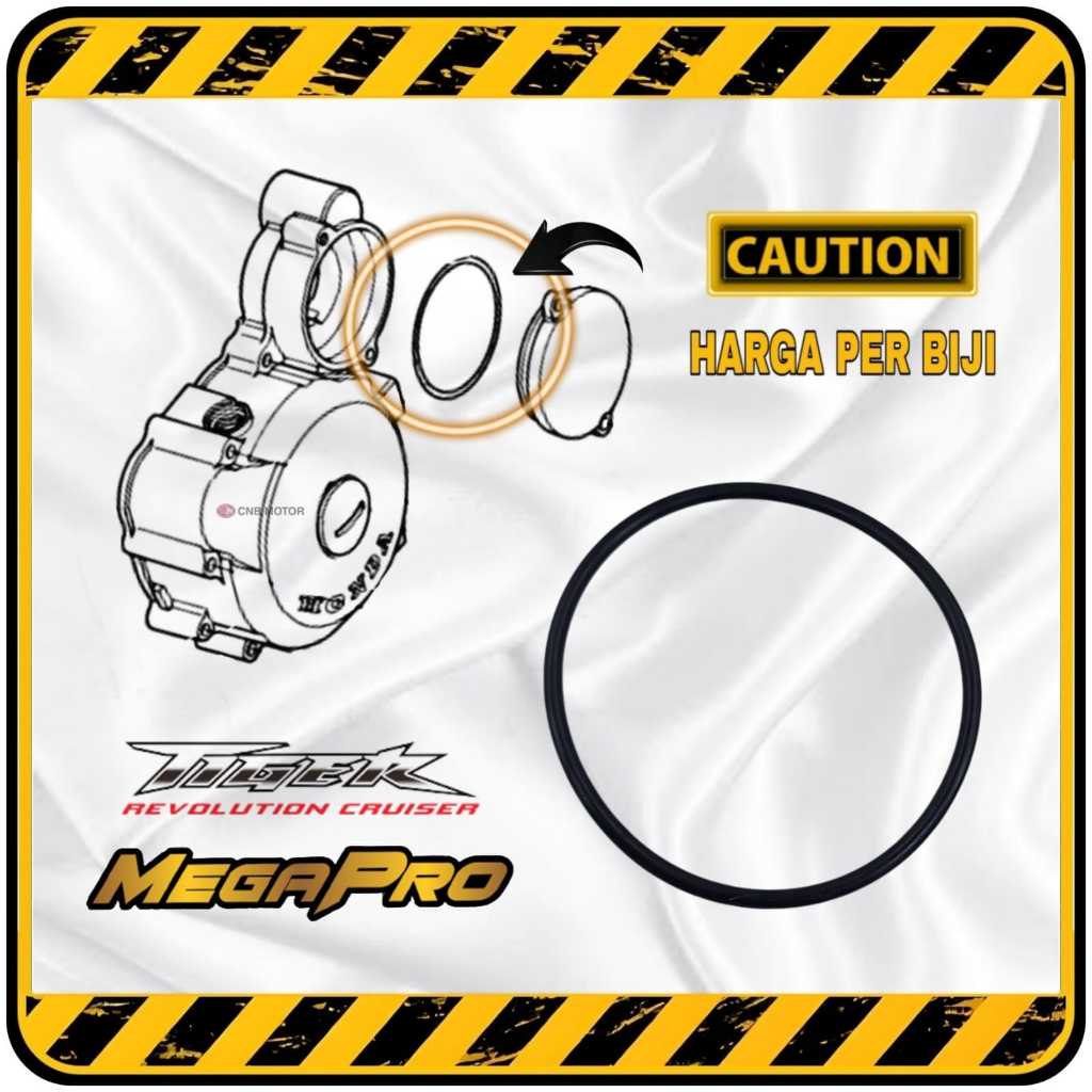 ORIGINAL >> Oring O Ring Seal Sil Tutup DINAMO STATER Honda MEGAPRO TIGER by ARS