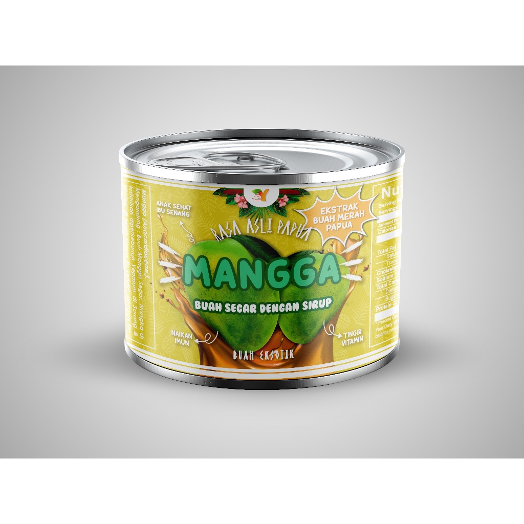 

YEPMUM Mangga Kaleng + Ekstrak Buah Merah Papua 210 Gr