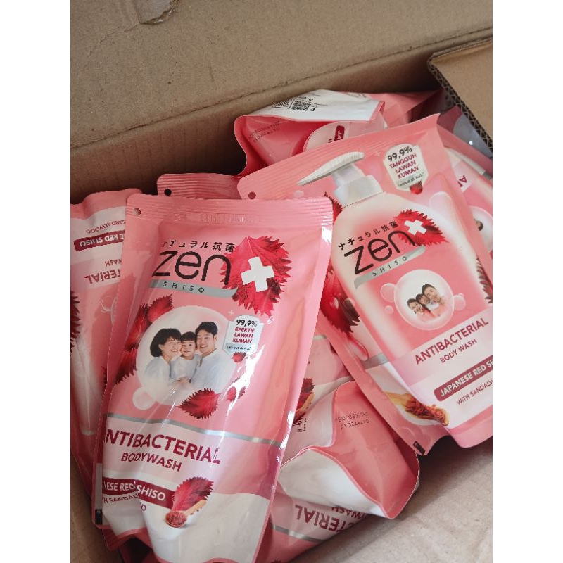 Zen Sabun Cair Refil 400ml Murah