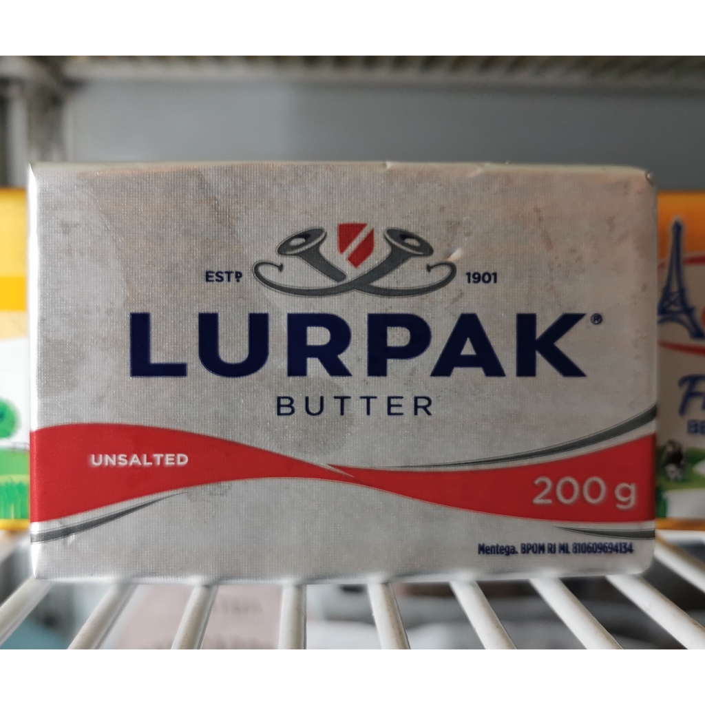 

LURPAK BUTTER UNSALTED 200GR