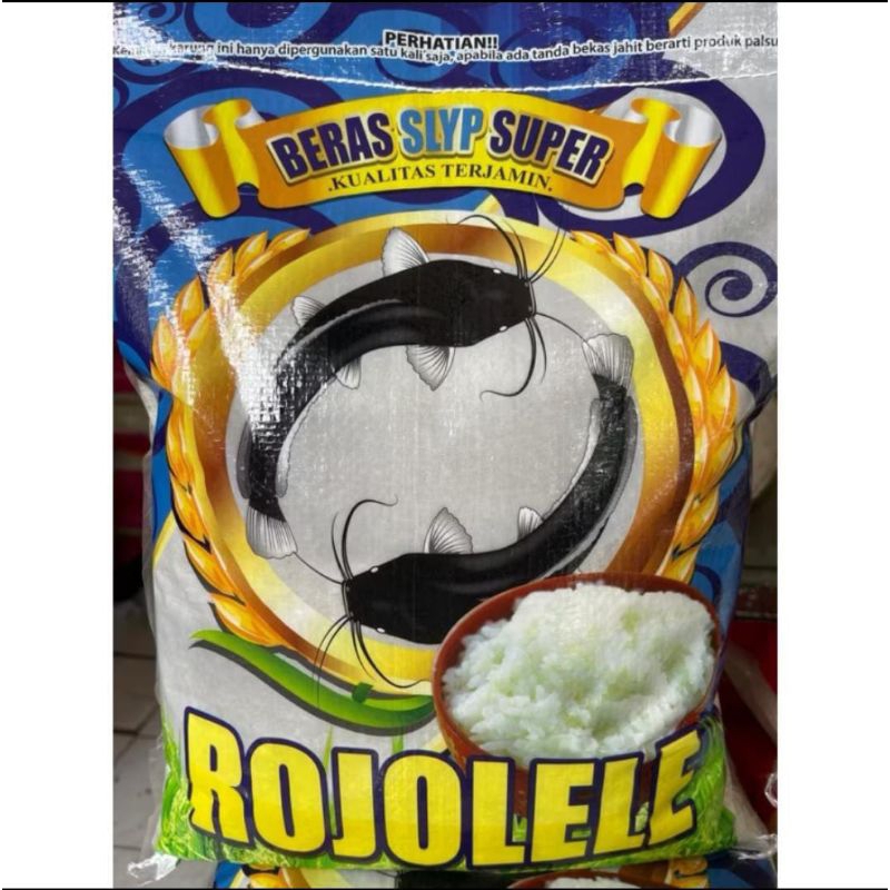 

[ Berat 5 Kg ] Beras Putih ROJOLELE Kemasan 5kg Beras SLYP Super Kualitas Terjamin