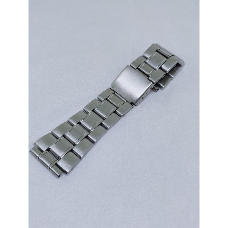 Rantai jam tangan sports klasik 20mm vintage watch bracelet stainless part arloji lawas diver chrono