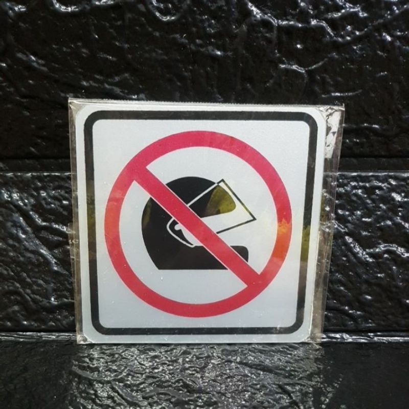

Sticker Tempel No Helm uk 10x10
