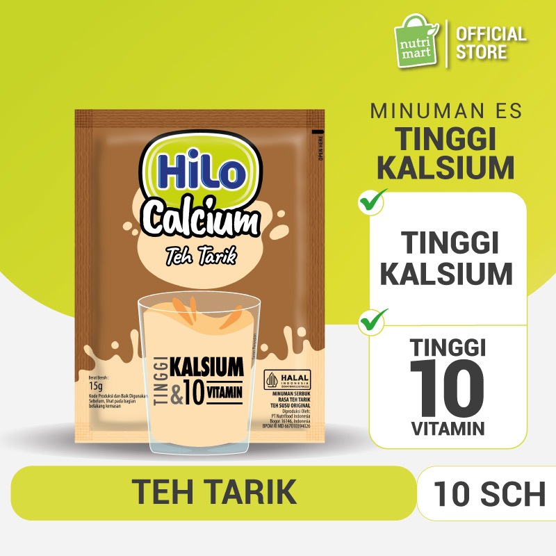 

HiLo Teh Tarik (10 Sch) - Teh Tinggi Kalsium Bervitamin