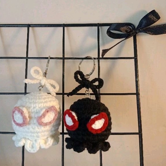 Spiderman octopus keychain