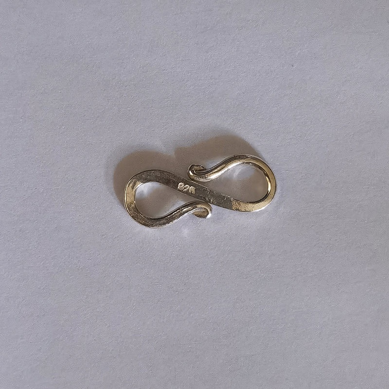 Lock S / Pengait Kalung / Kait S Kalung Gelang Sterling Silver 925