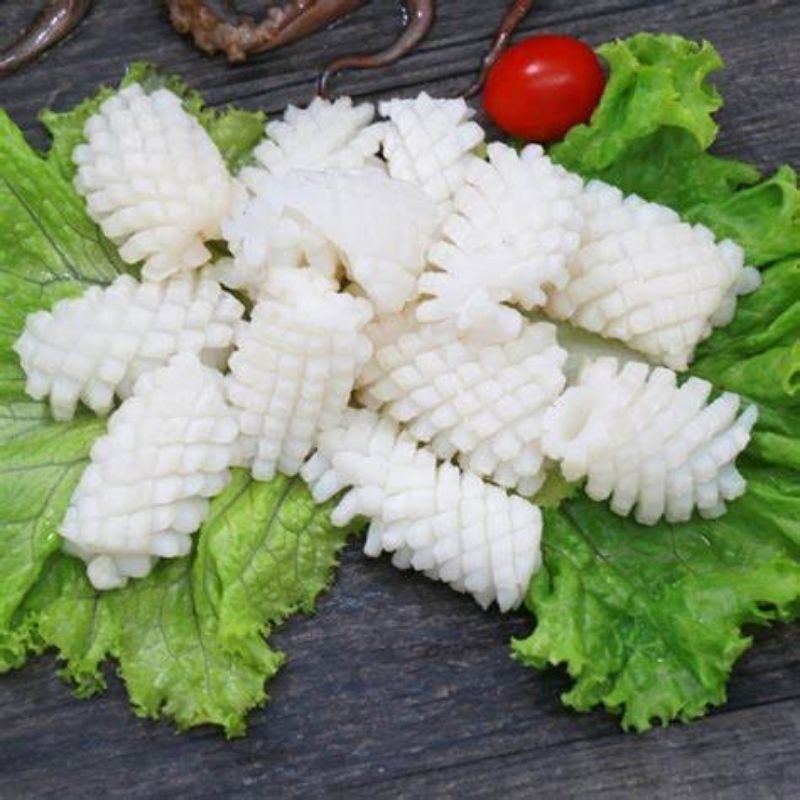 Cumi Flower Frozen / Flower Squid Import/ Cumi Beku/ Frozen Seafood 1kg