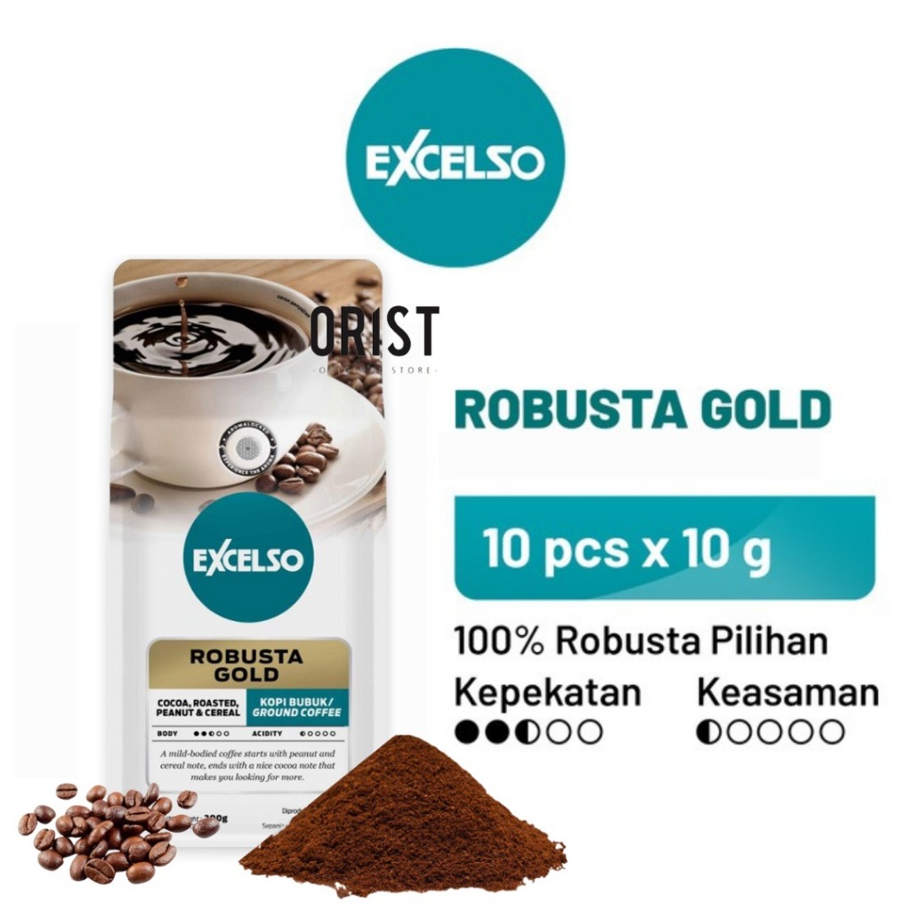 

EXCELSO ROBUSTA GOLD BUBUK 200G