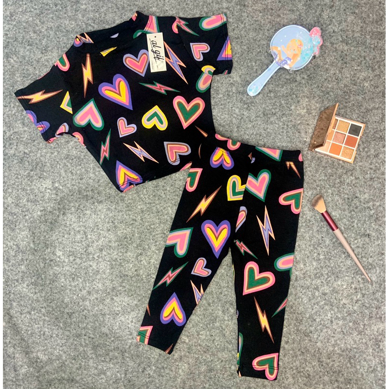 One Set Clarissya/ one set anak/ one set anak gemes/one set/Baju Anak Perempuan/ stelan anak perempu