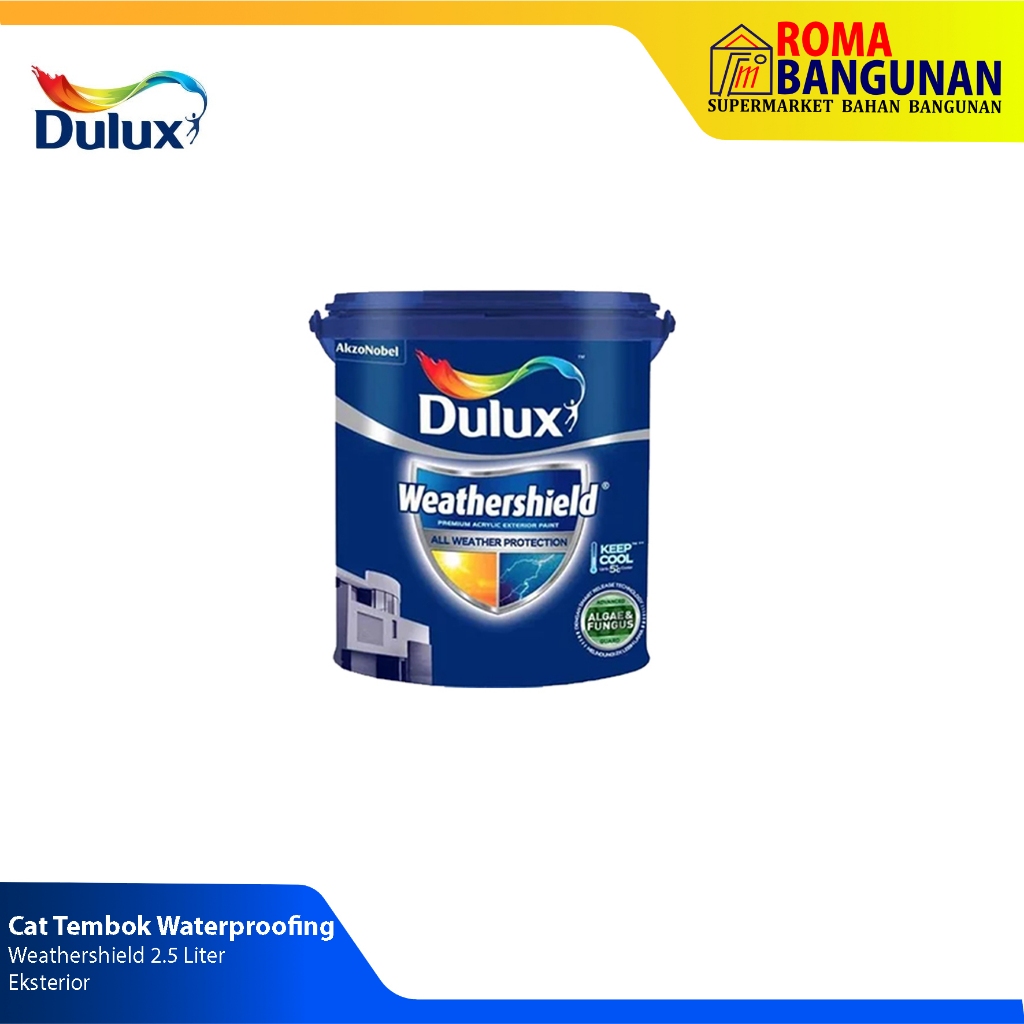 Dulux Weathershield Pro Cat Tembok Eksterior 2.5Lt