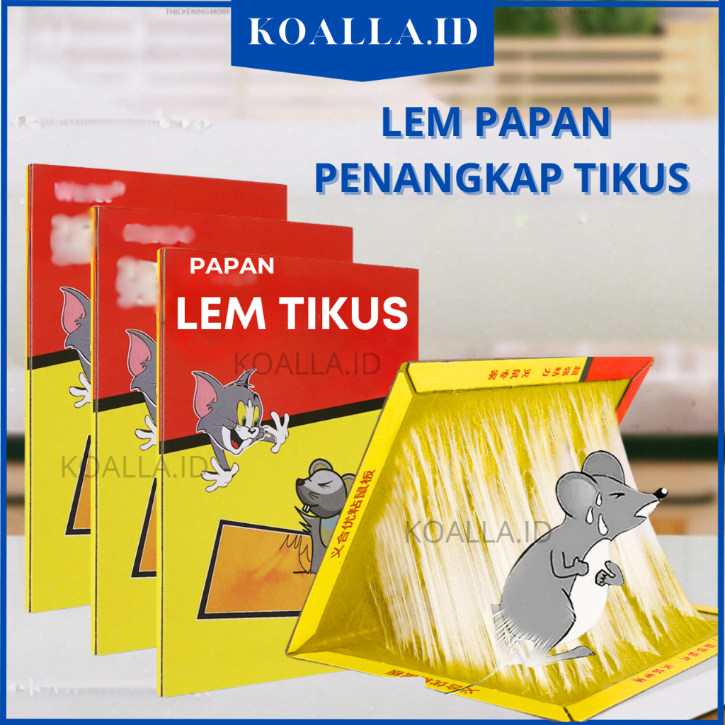Lem Penangkap Tikus / Lem Perangkap Tikus / Lem Tikus Super Lengket