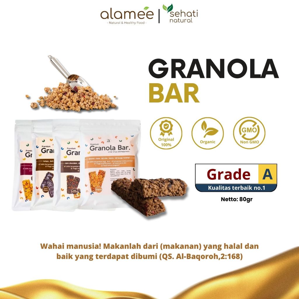 

Granola Bar Bites Snack Sehat Makanan Anak Bayi Dan Balita Oatmeal Kue Kering Cookie Cookies