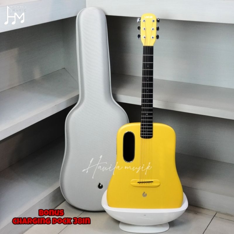 Gitar Akustik LAVA ME 3 36 inch atau 38 inch Limited Edition Golden Hour Touch Screen