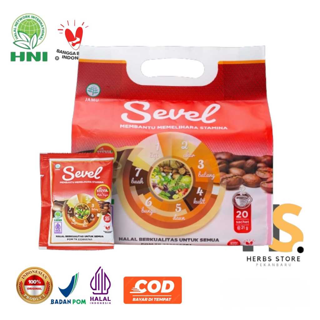 

Kopi 7 Elemen isi 20 sachet