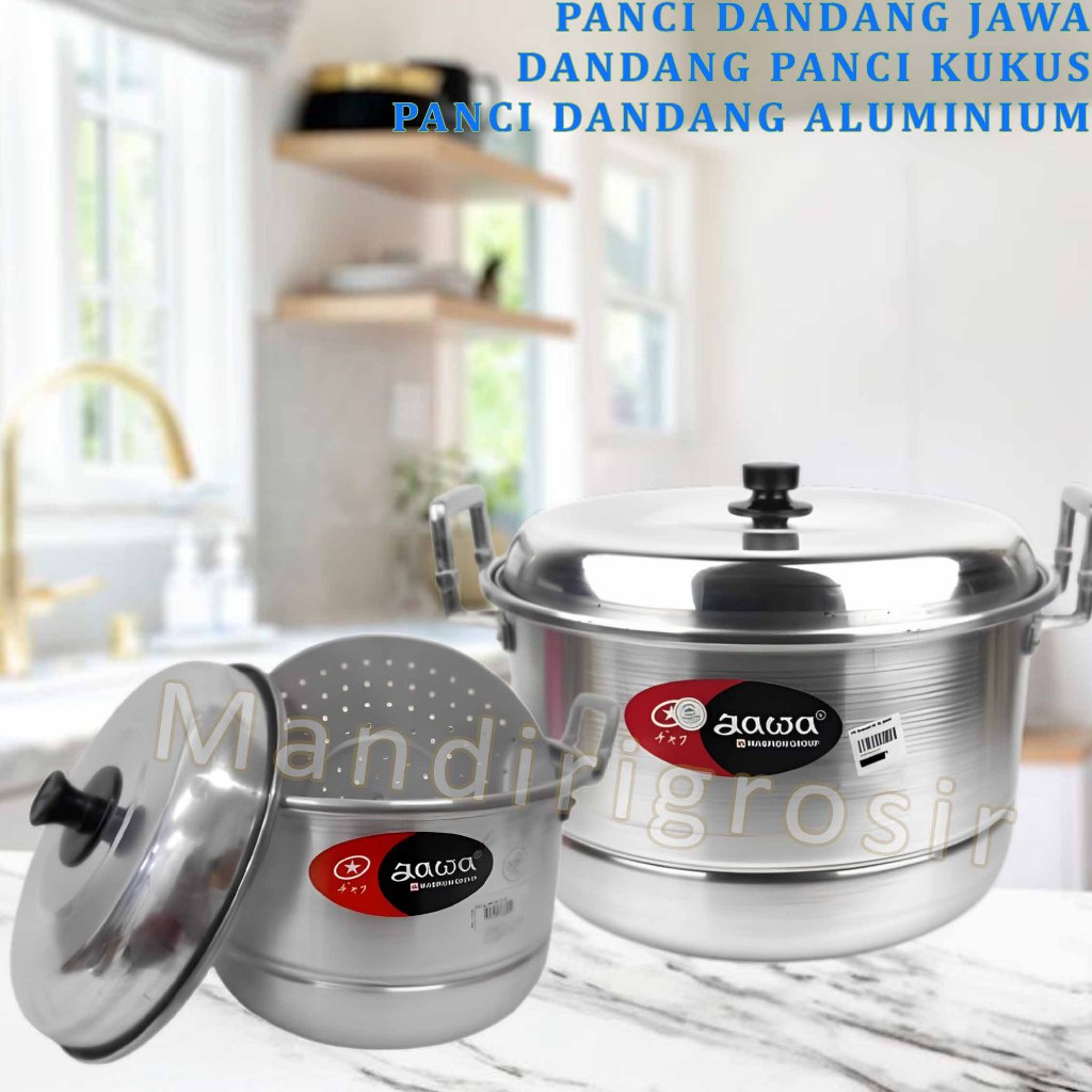 Dandang Panci Kukus * Panci Dandang Jawa * Panci Kukus Aluminium