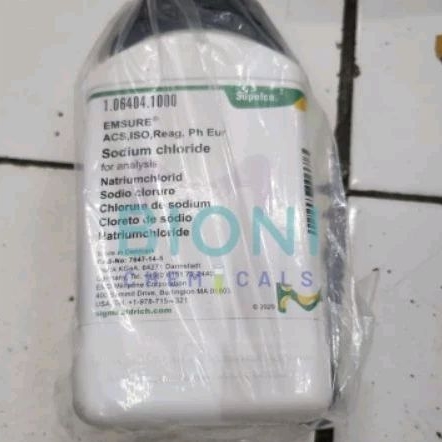 Sodium Chloride/NaCl Merck 1.06404.1000 Kemasan 1 Kg
