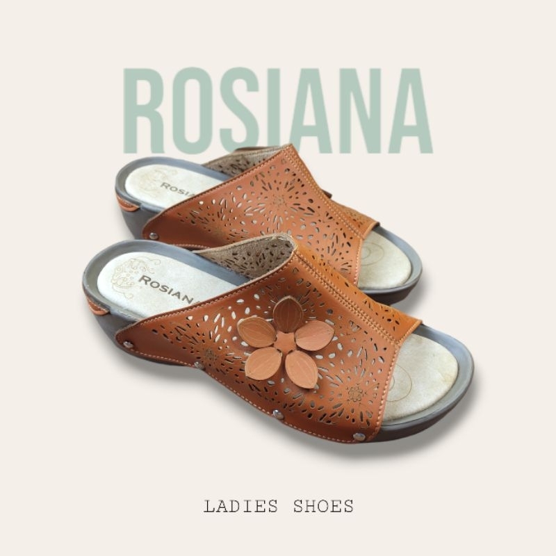 ROSIANA - 100% SANDAL KULIT ASLI ROSIANA | SANDAL KULIT WANITA | SANDAL KULIT | SANDAL KULIT ORIGINA