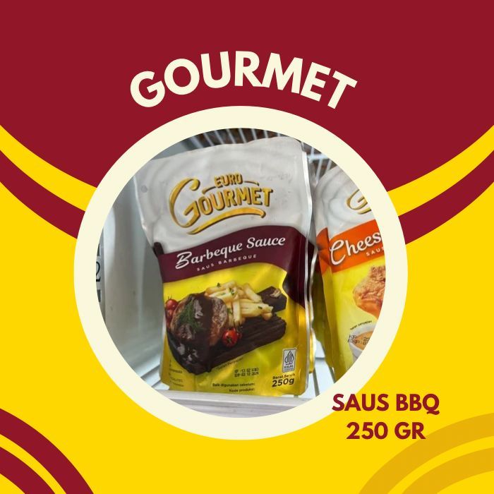 

euro gourmet saus bbq 250 gr