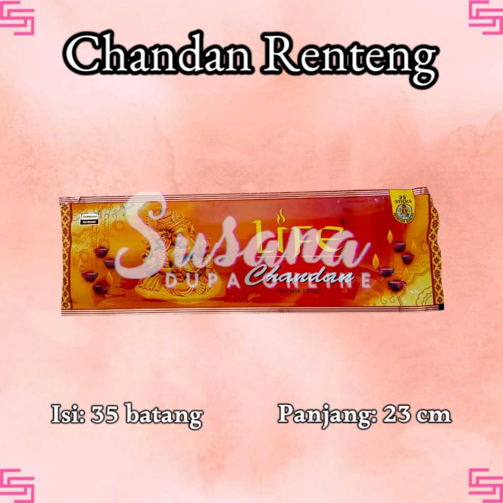 Dupa Renteng Chandan Life Maharaja India Isi 35 Batang