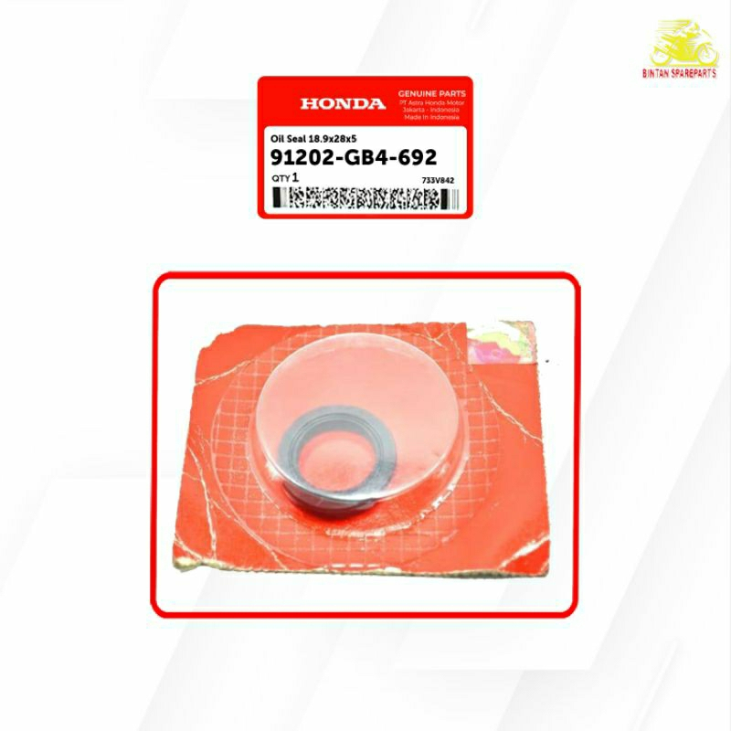 Oil Seal 18.9x28x5 91202 GB4 692